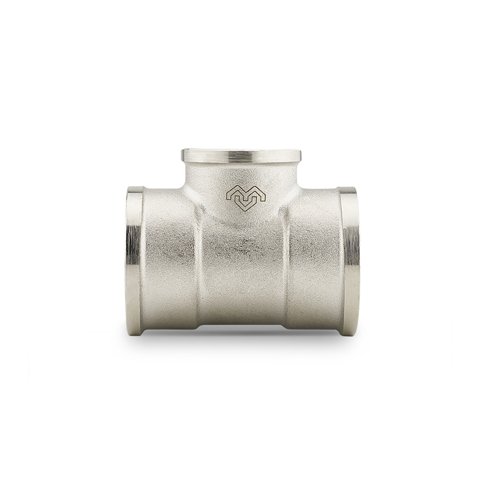 VMTF10-N050405 Тройник Varmega ВР переходной 3/4" x 1/2" x 3/4", никелированный