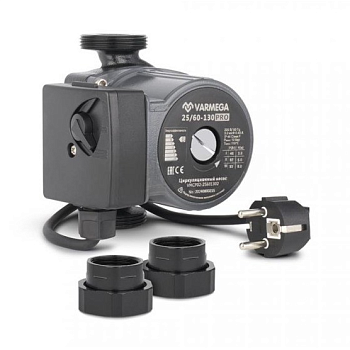 VMCP02-15601302 Циркуляционный насос Varmega PRO 15/60-130, с гайками